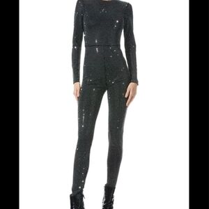 Black and White Polka Dot Jumpsuit